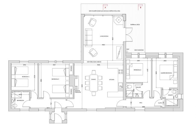 Balbeg Cottage Floor plan